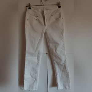 American angle white jean size 2